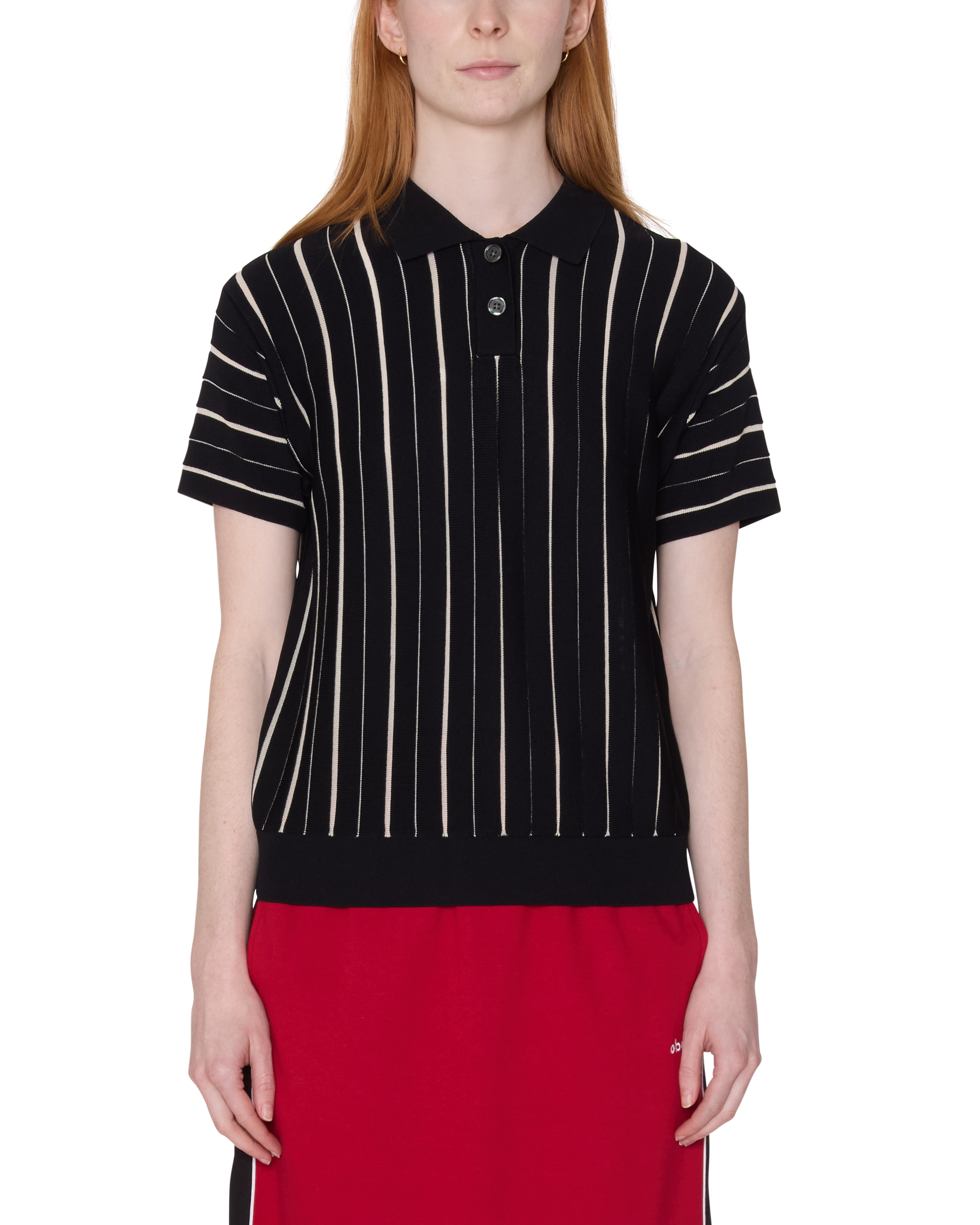 Arlo Stripe Polo Sweater