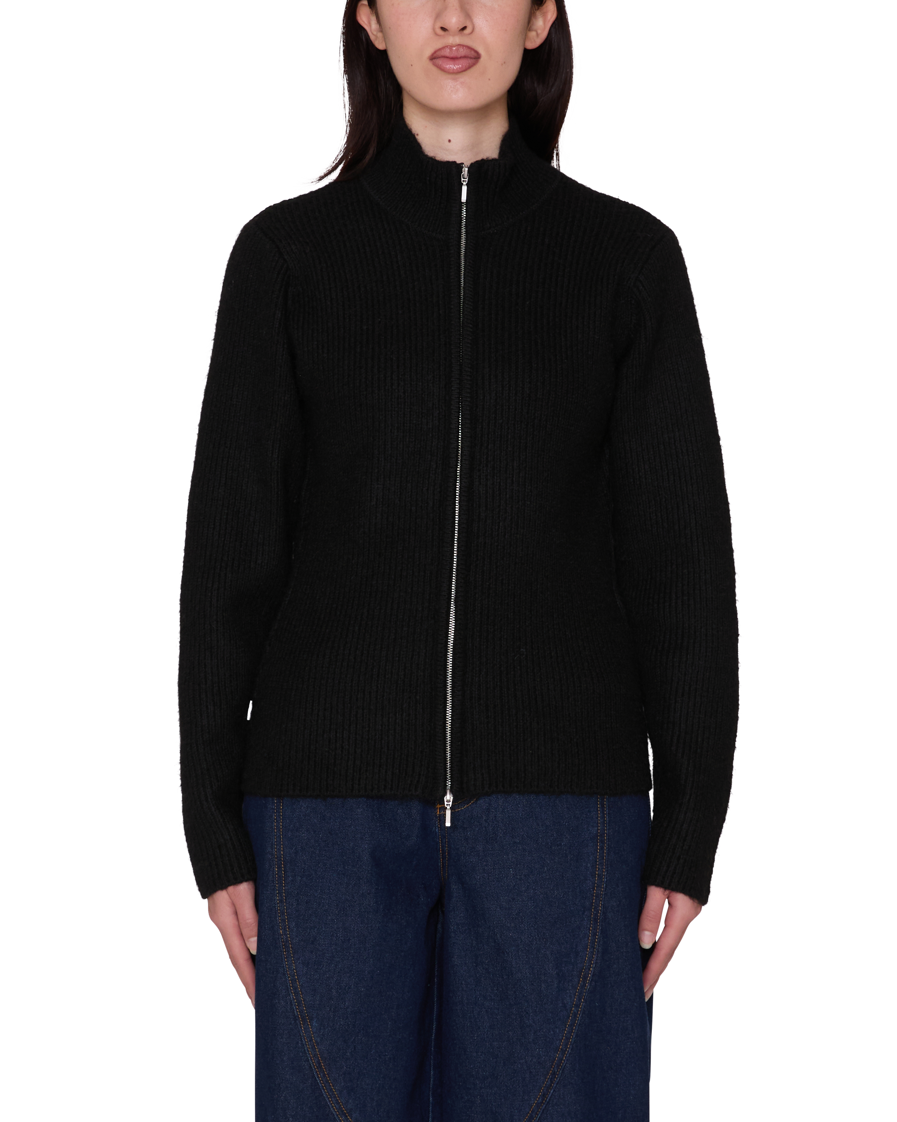 Women's Obey Ciel 2Way Zip Cardigan - Black