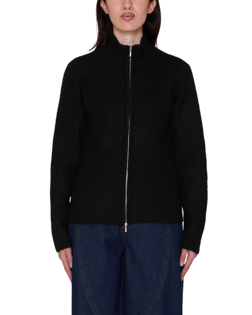 Women's Obey Ciel 2Way Zip Cardigan - Black