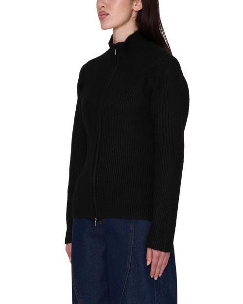 Women's Obey Ciel 2Way Zip Cardigan - Black