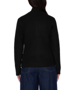 Women's Obey Ciel 2Way Zip Cardigan - Black