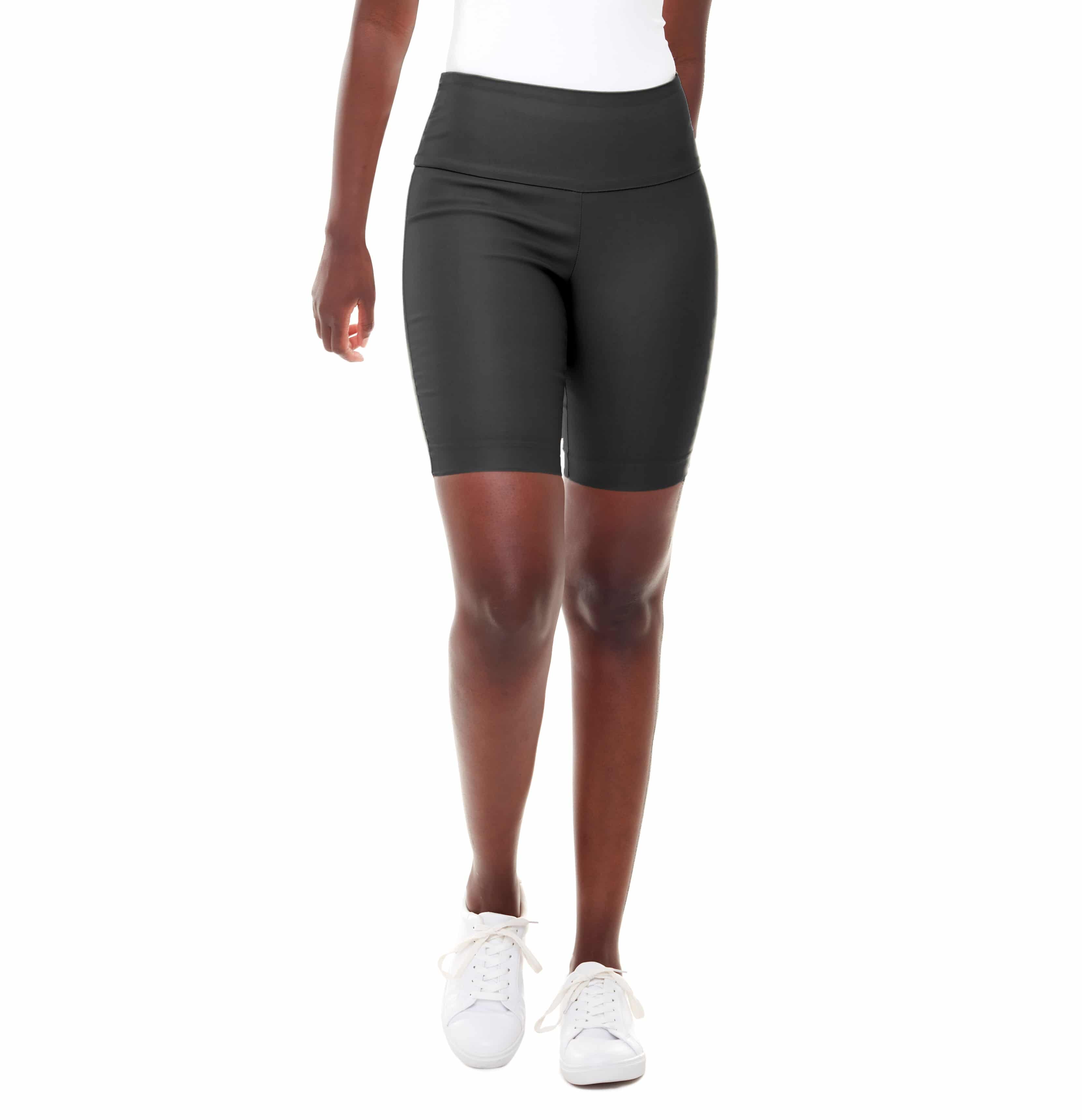 WOMEN'S VICKY WAXED BIKE SHORT- BLACK