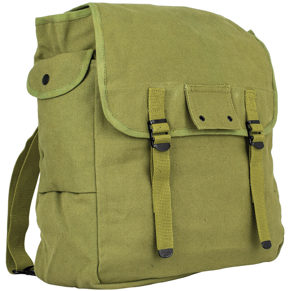 Canvas Musette Bag Large 15"