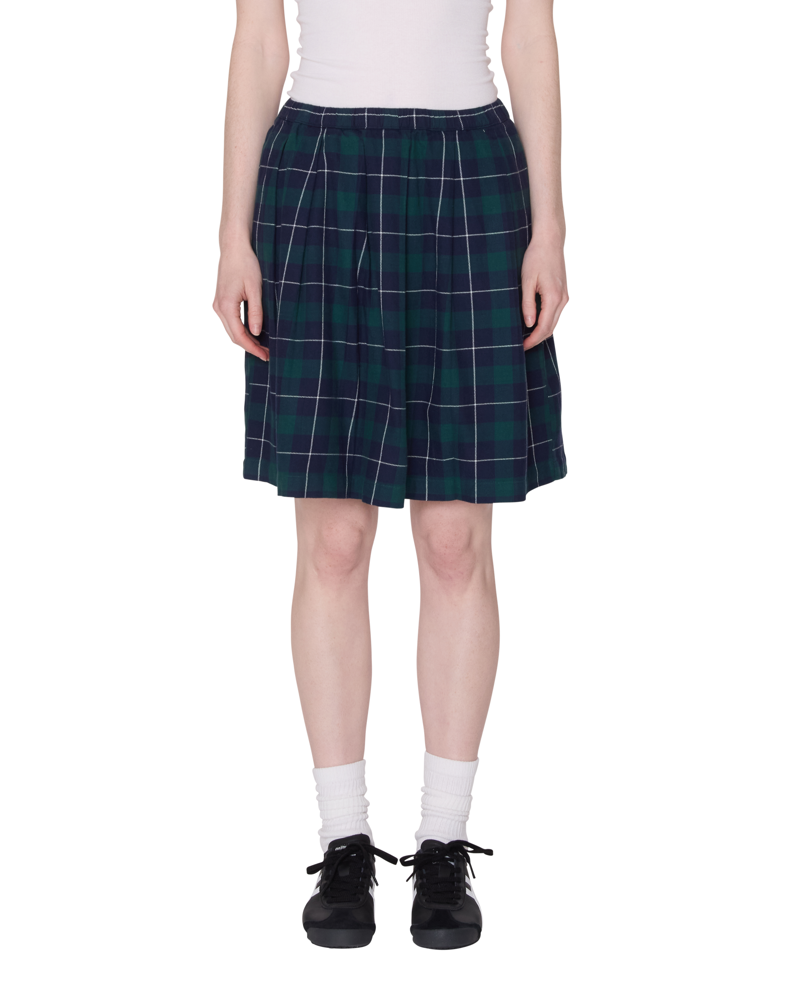 Shelly Plaid Pleated Skirt
