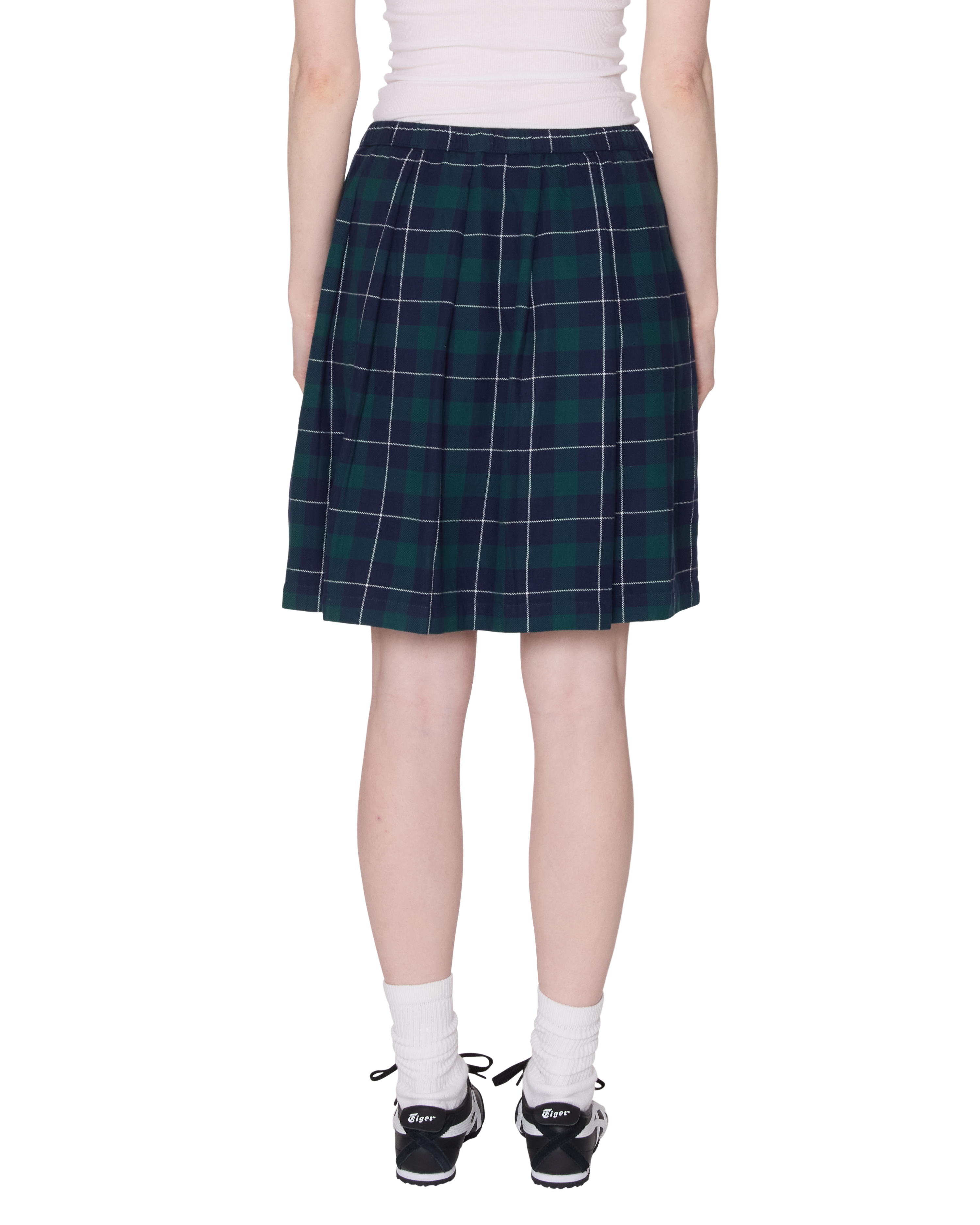 Shelly Plaid Pleated Skirt