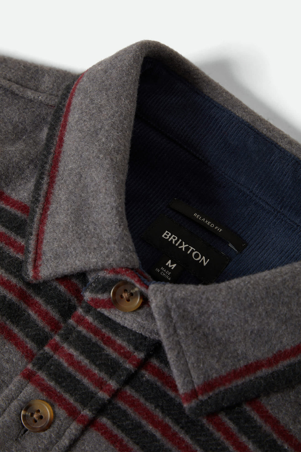 Brixton Men's Altered Threads Overshirt