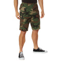 Men's Rothco Rip-Stop BDU Shorts - Woodland Camo