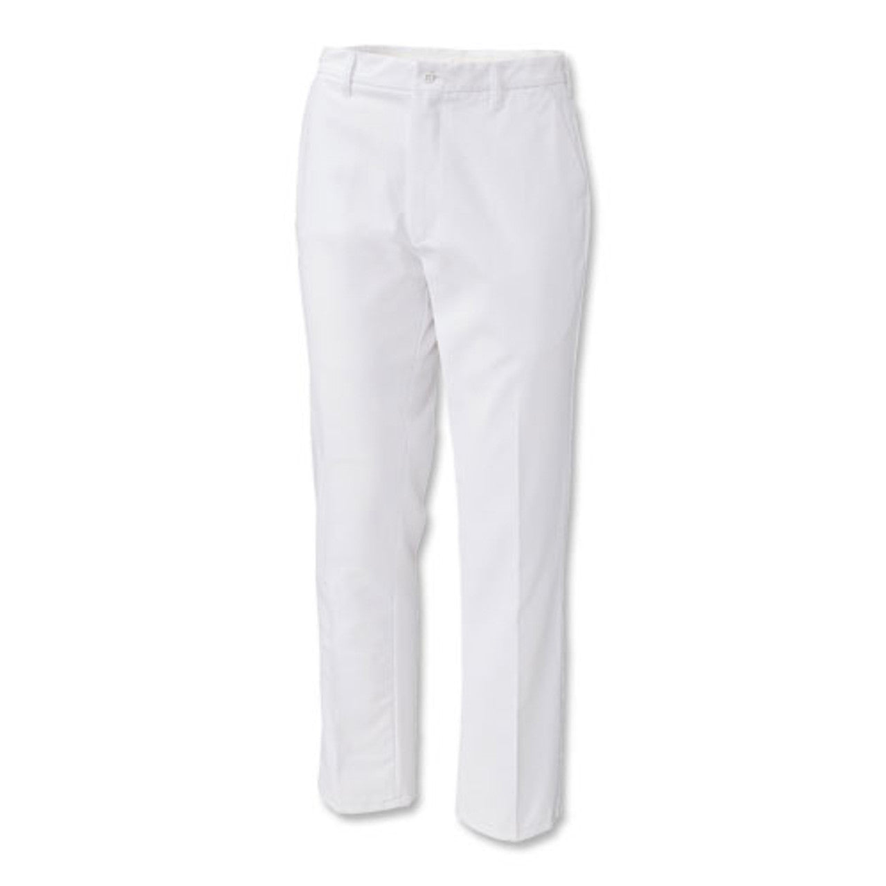 German White Work Pants W/Metal Buttons & Zipper Fly Used