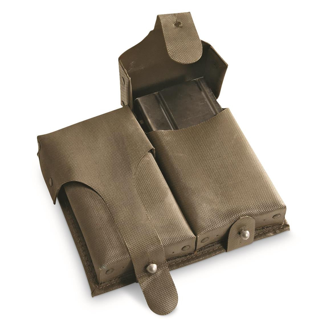 German G3 Od Old Style Vinyl Magazine Pouch Used