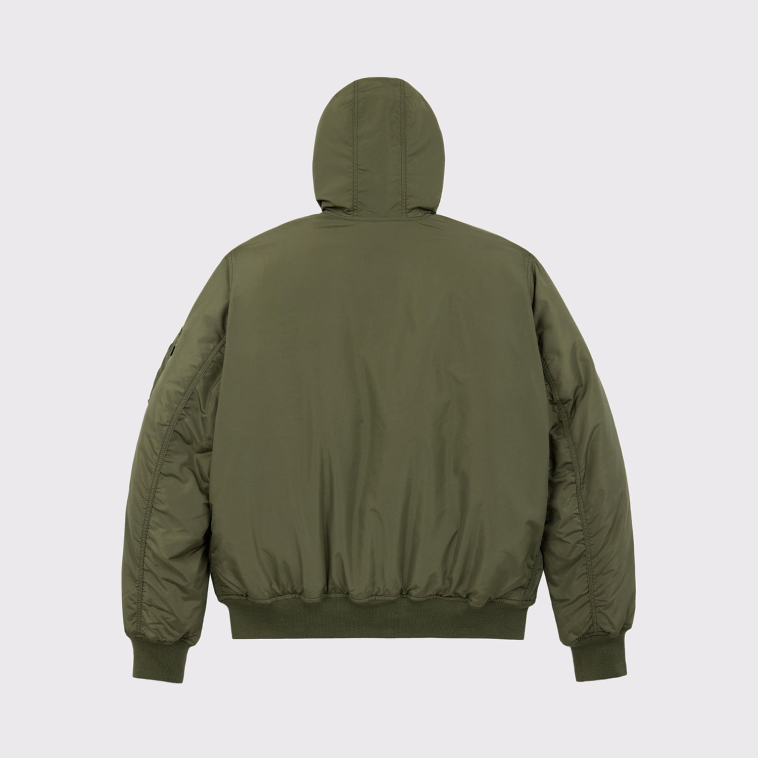 Alpha MA-1 Hooded Oxford Flight Jacket