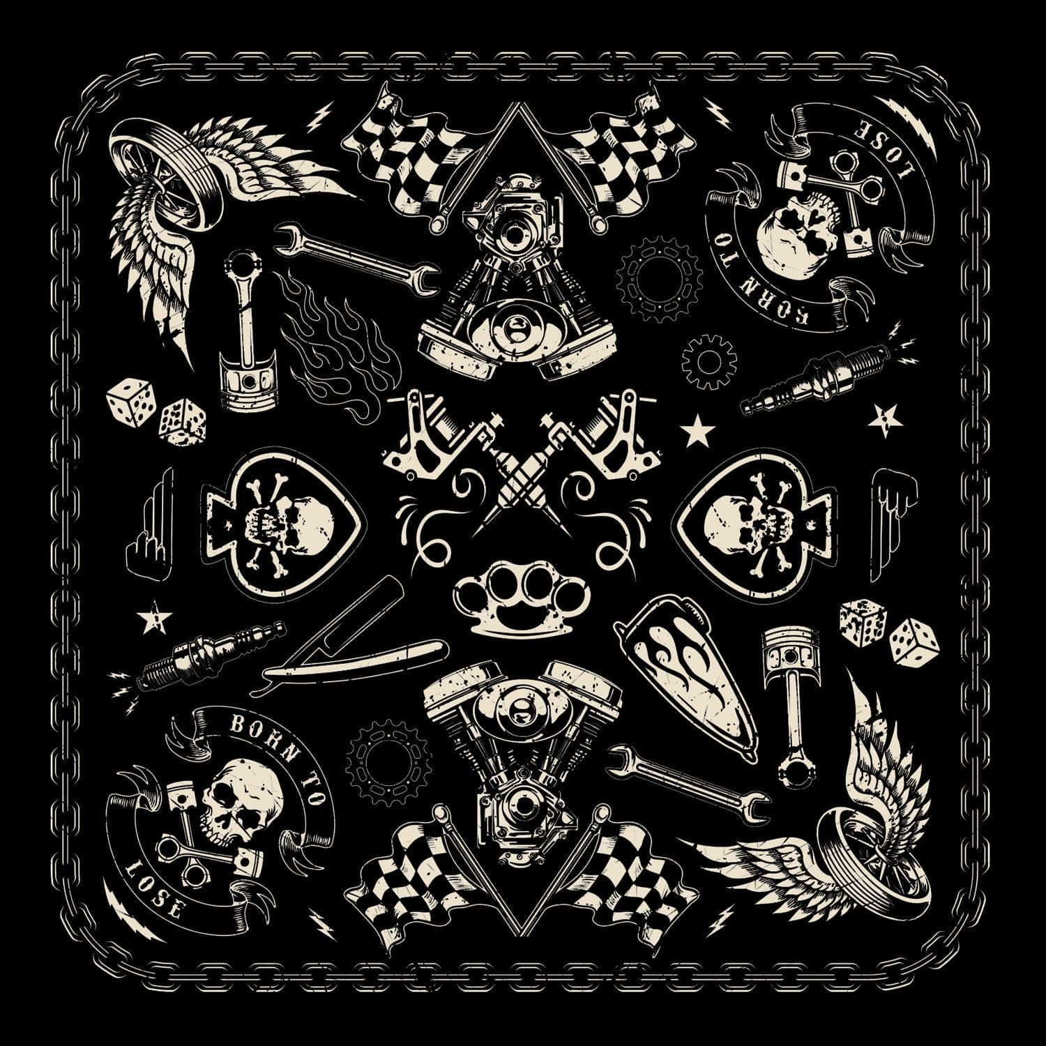 NOVELTY BANDANNA 22