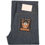 Men's Strong Guy - Dia De Los Muertos Selvedge - Bat - Indigo