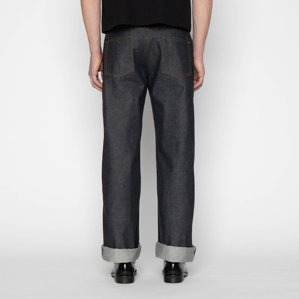 Men's Strong Guy - Dia De Los Muertos Selvedge - Bat - Indigo