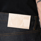 Men's Strong Guy - Dia De Los Muertos Selvedge - Bat - Indigo
