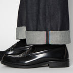 Men's Strong Guy - Dia De Los Muertos Selvedge - Bat - Indigo