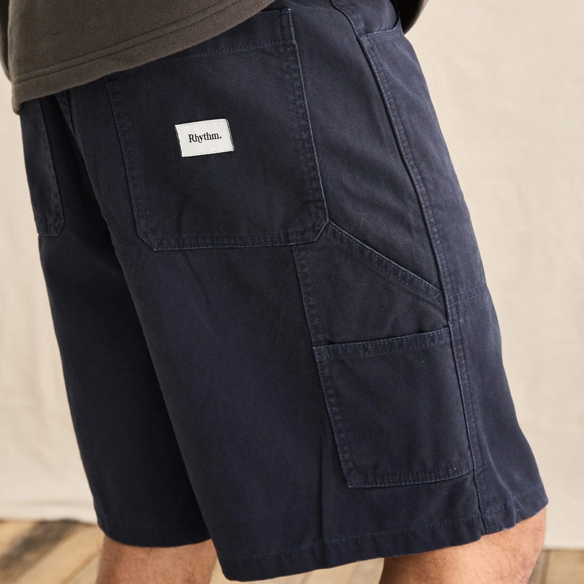 Rhythm Men's Washed Canvas Short