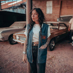 Dickies Harley Davidson Denim Vest
