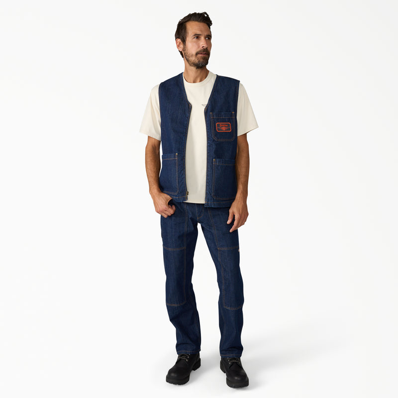Dickies Harley Davidson Denim Vest