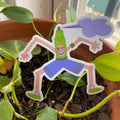 Spray Paint Guy Sticker