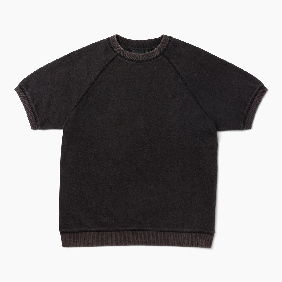 Unisex Recycled Fleece Raglan Short Sleeve Sweatshirt