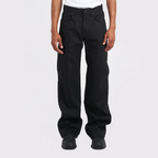 Men's Strong Guy - Solid Black Selvedge