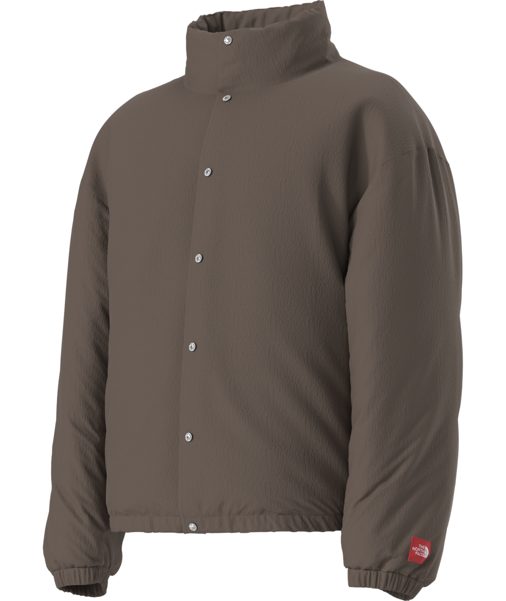 Men's TNF™ Red Box Down Jacket - Smokey Brown