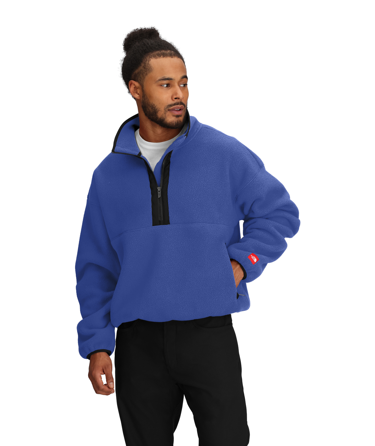 Men's TNF™ Red Box ½ Zip Fleece - TNF Blue