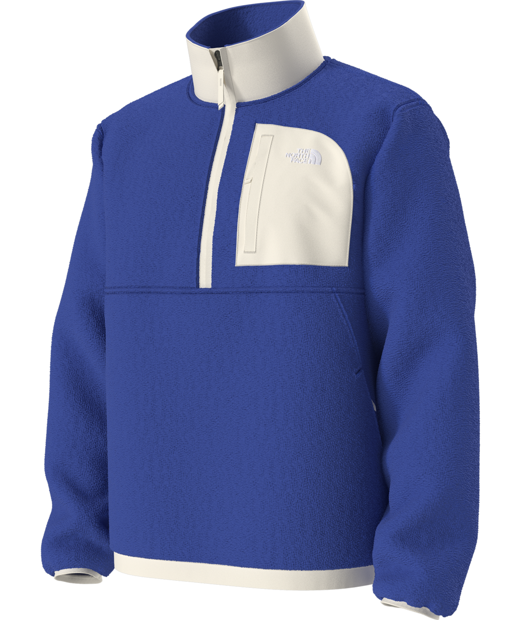 Men's Yumiori Off Peak ½ Zip Jacket - TNF Blue / White Dune