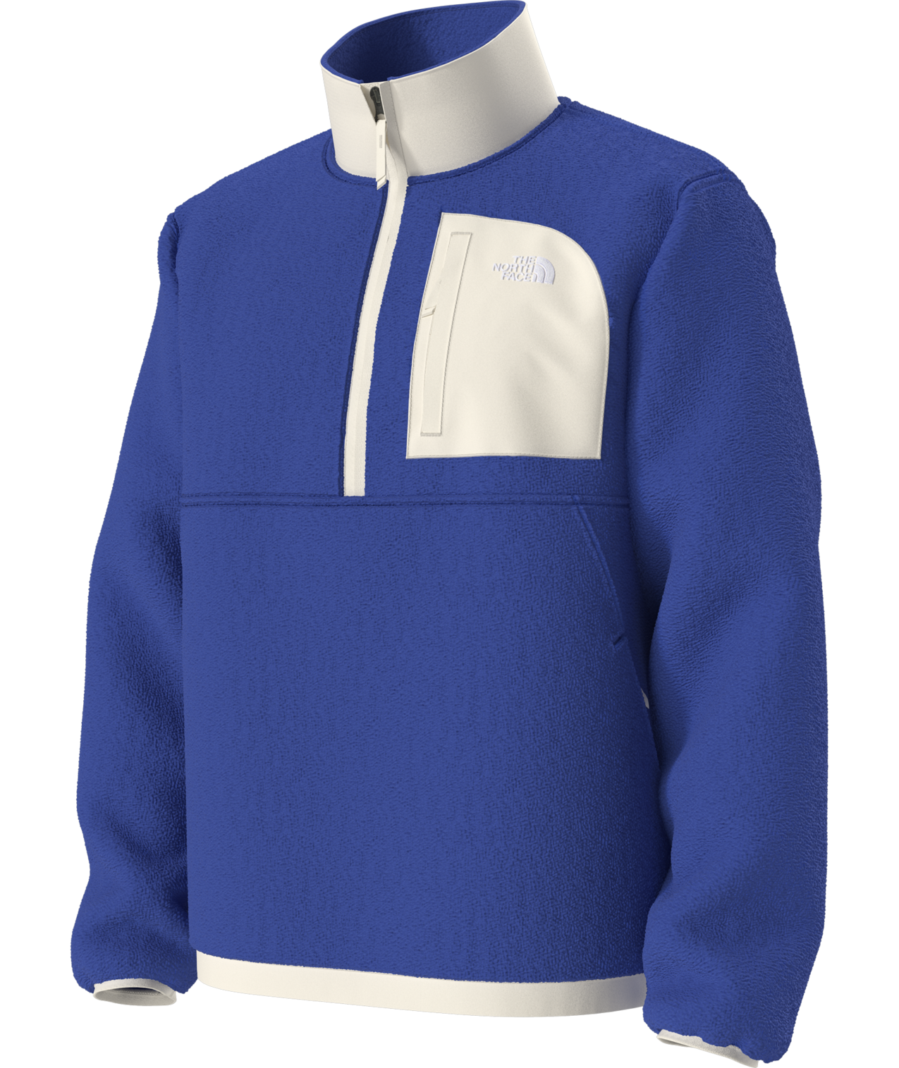 Men's Yumiori Off Peak ½ Zip Jacket - TNF Blue / White Dune