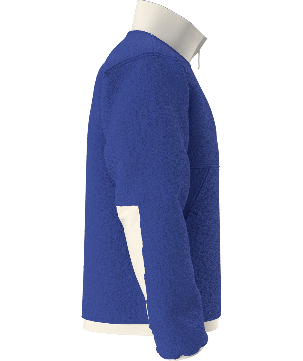 Men's Yumiori Off Peak ½ Zip Jacket - TNF Blue / White Dune