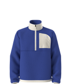 Men's Yumiori Off Peak ½ Zip Jacket - TNF Blue / White Dune