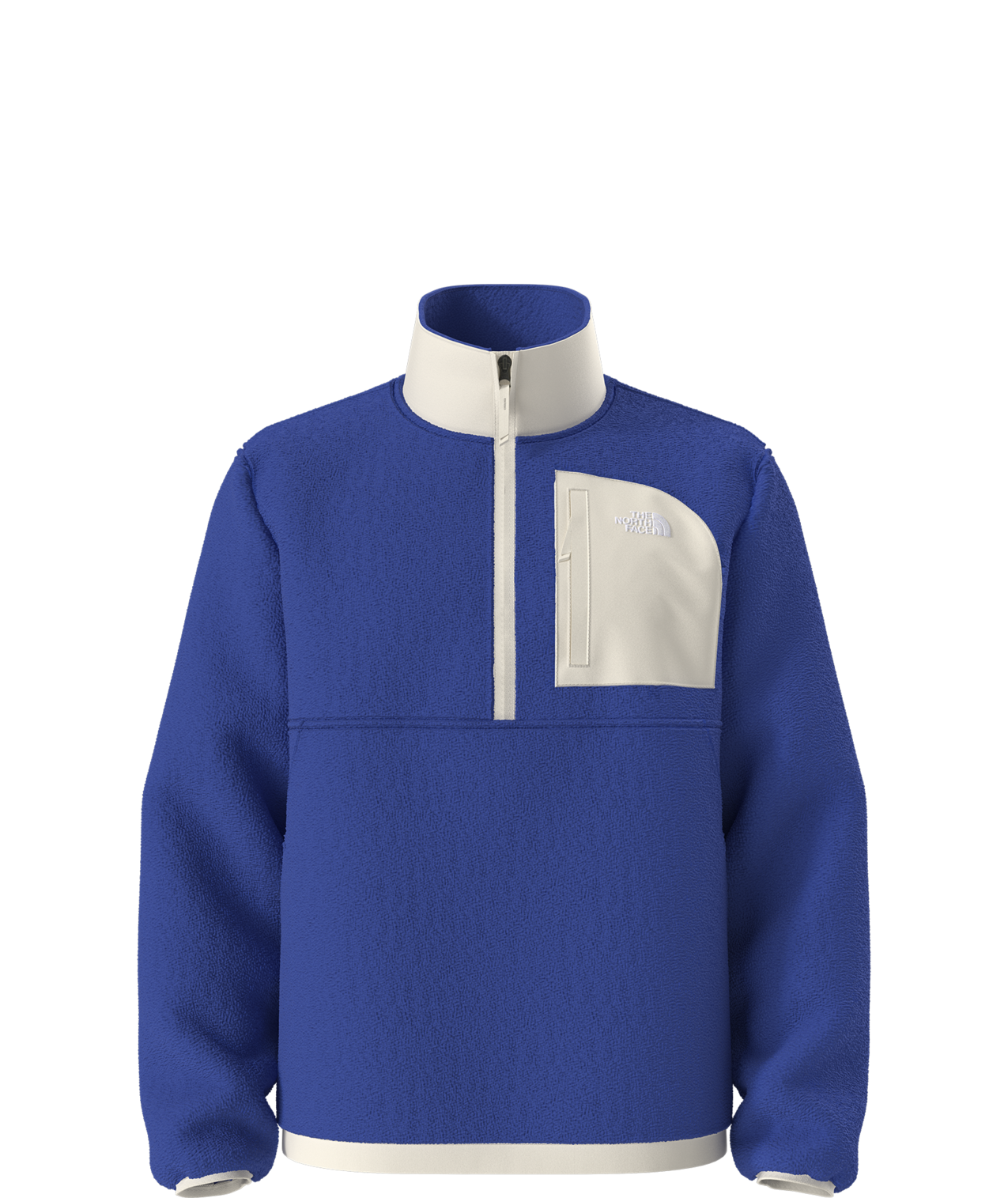 Men's Yumiori Off Peak ½ Zip Jacket - TNF Blue / White Dune