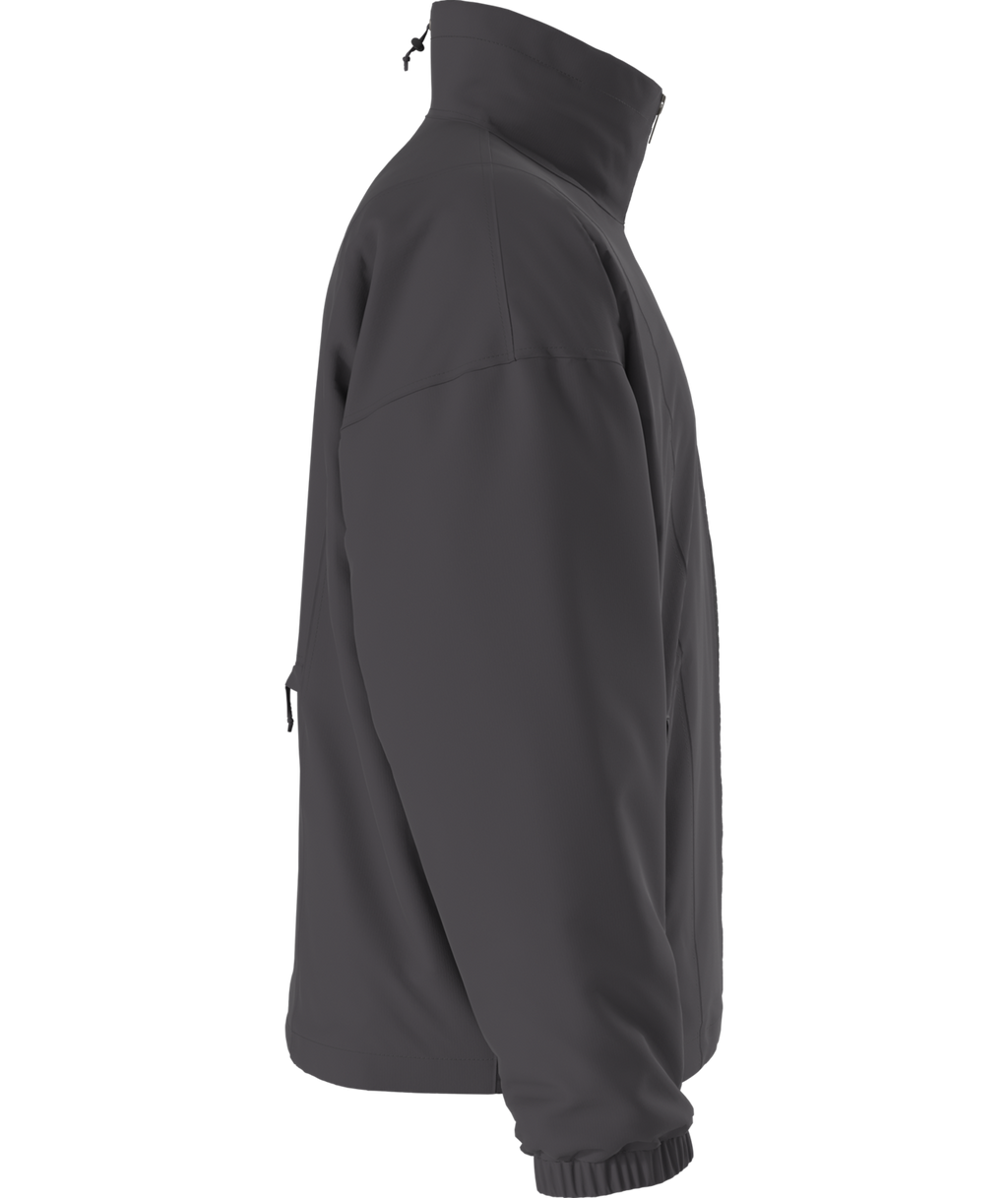 Men's TNF™ Red Box Nylon Fleece-Lined Jacket - Obsidian