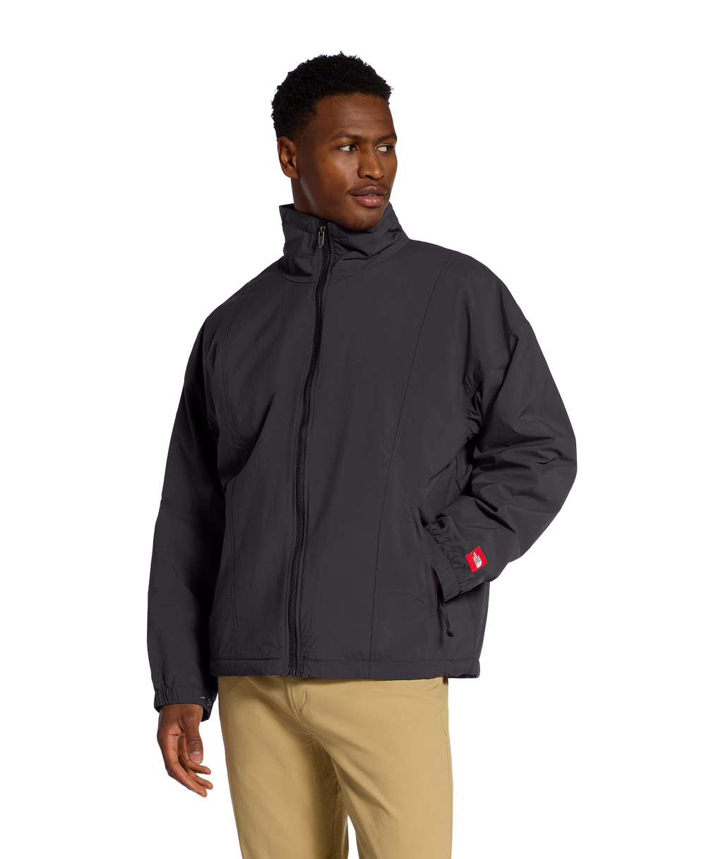 Men's TNF™ Red Box Nylon Fleece-Lined Jacket - Obsidian