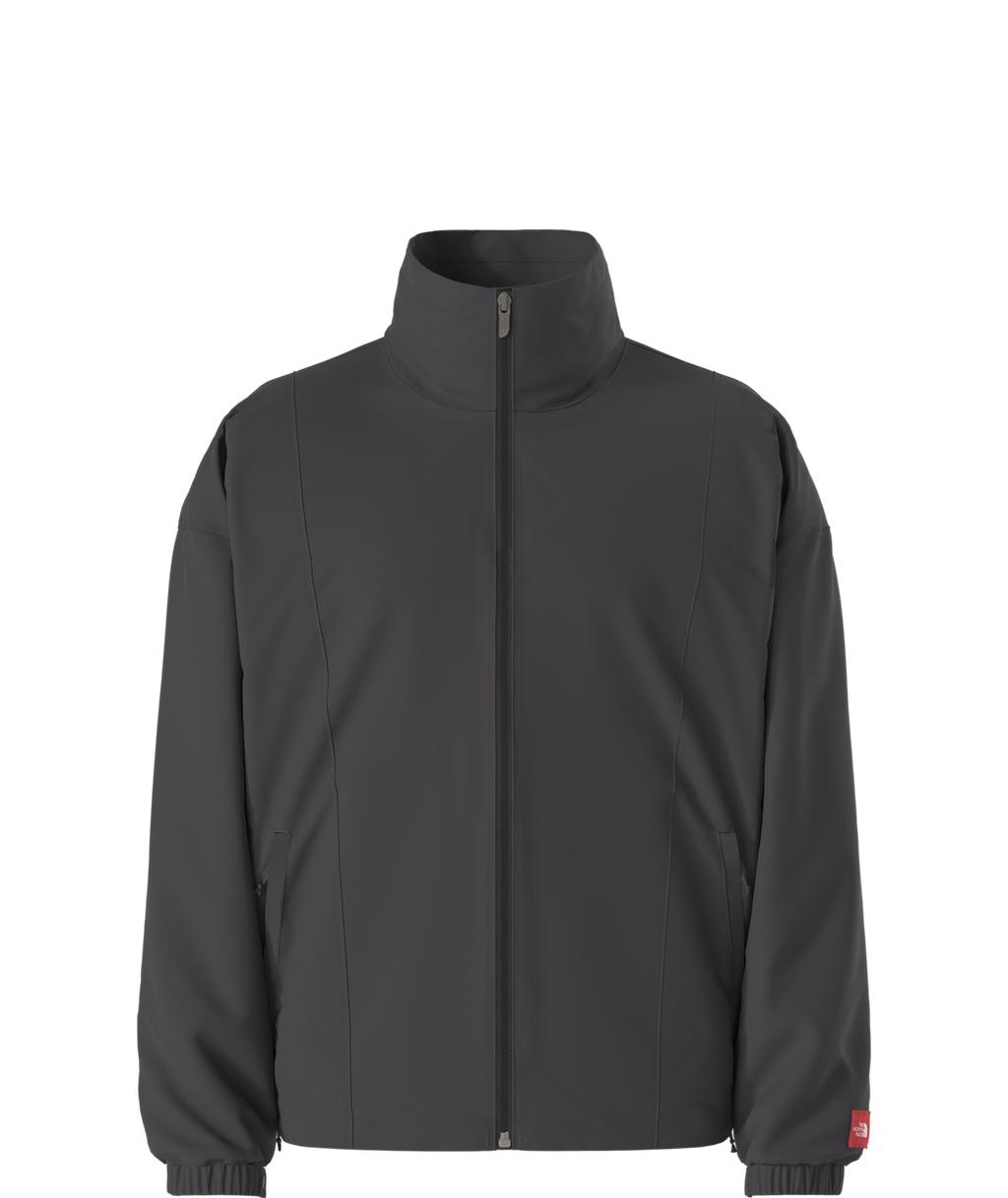 Men's TNF™ Red Box Nylon Fleece-Lined Jacket - Obsidian
