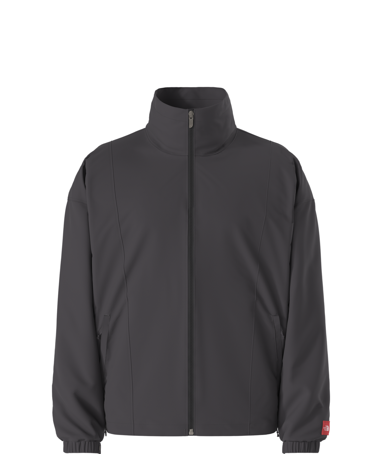 Men's TNF™ Red Box Nylon Fleece-Lined Jacket - Obsidian