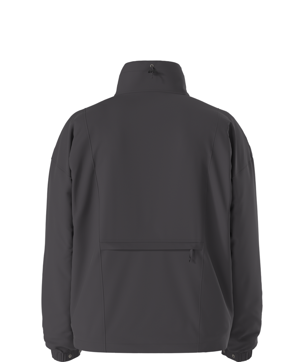 Men's TNF™ Red Box Nylon Fleece-Lined Jacket - Obsidian