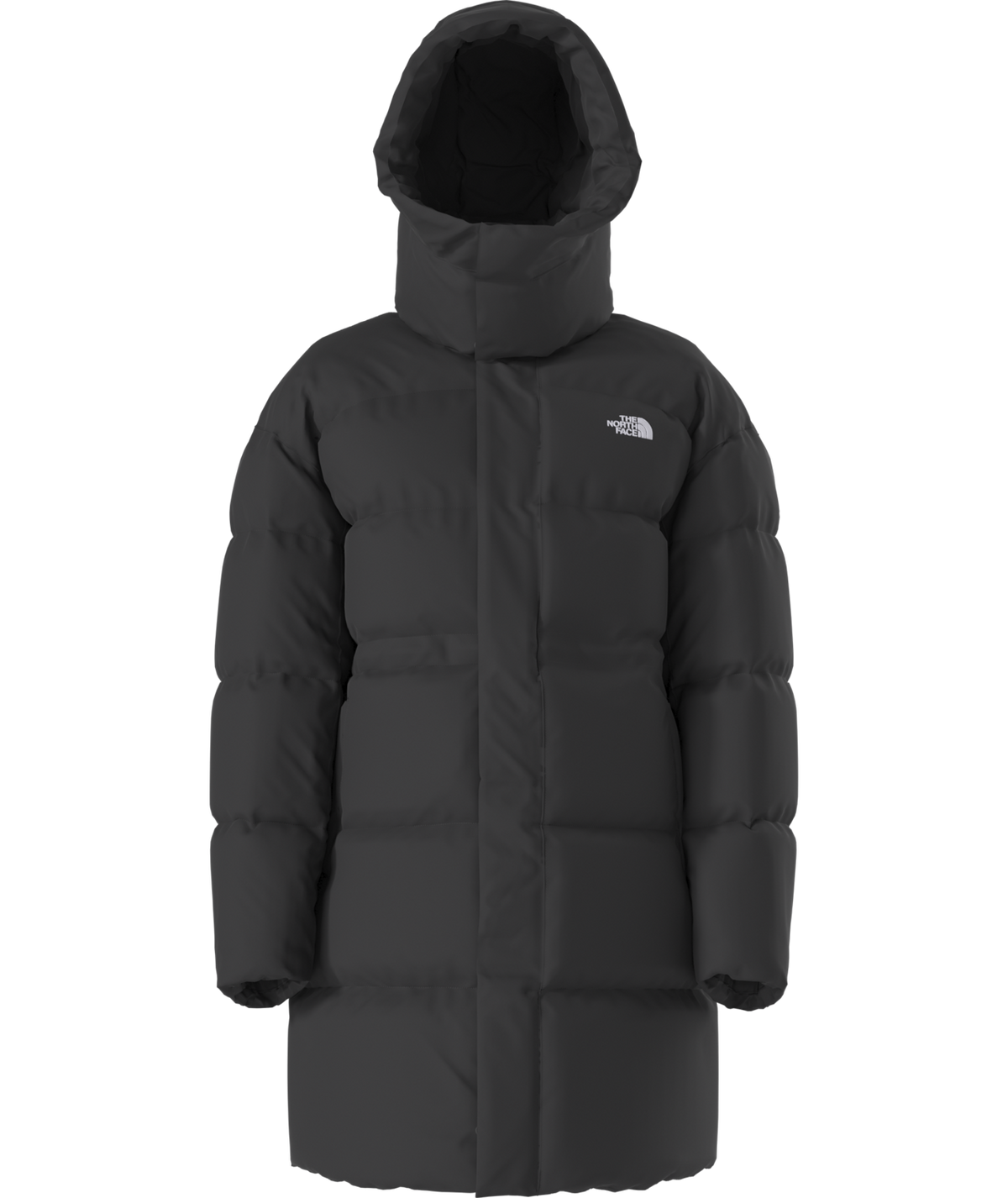 Women's Puffer Oversized Parka - TNF Black
