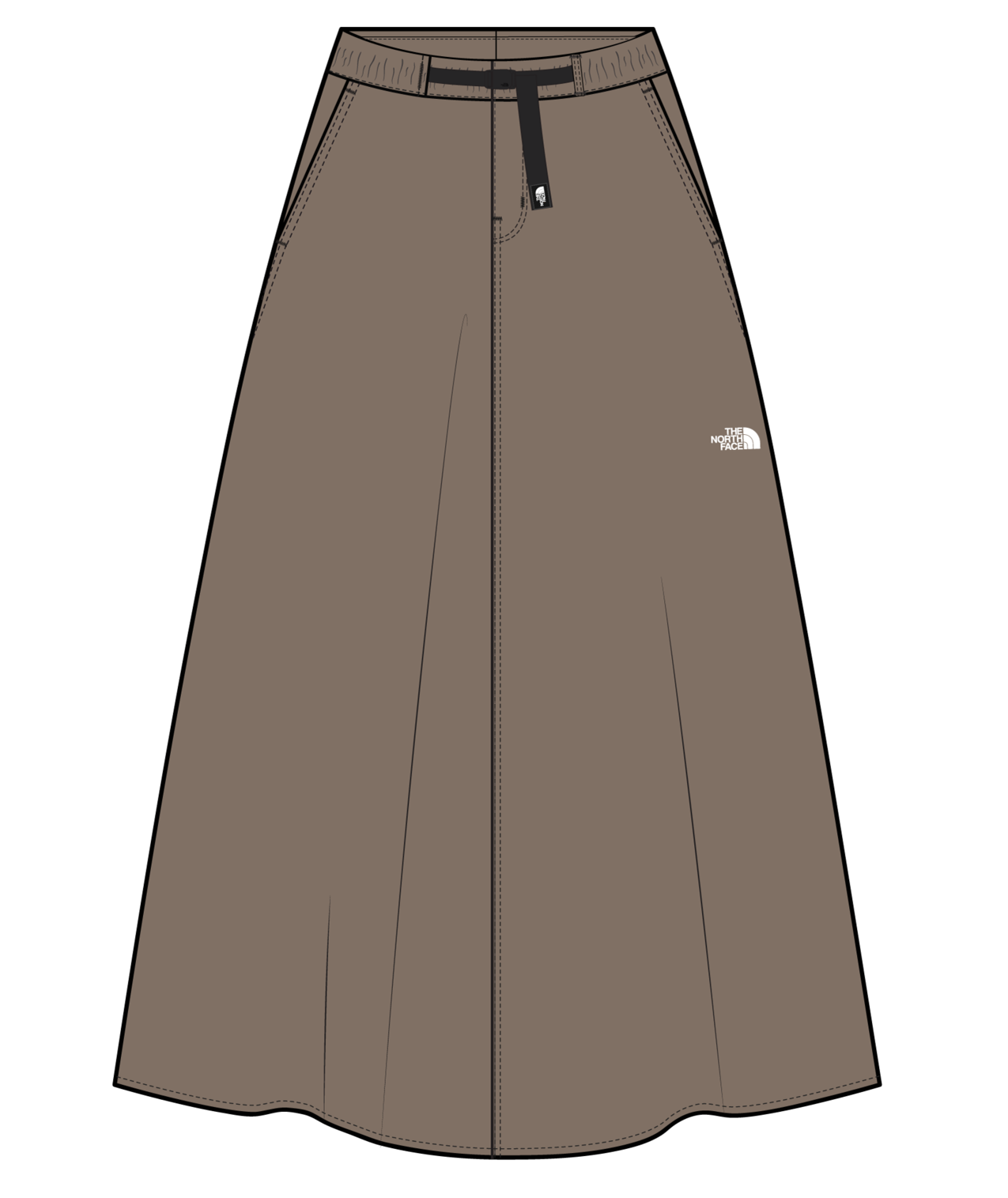 Women's Pinecrest Belted Skirt - Garnet