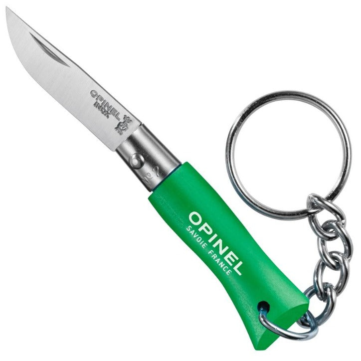 Opinel No.02 Stainless Steel Colorama Keychain