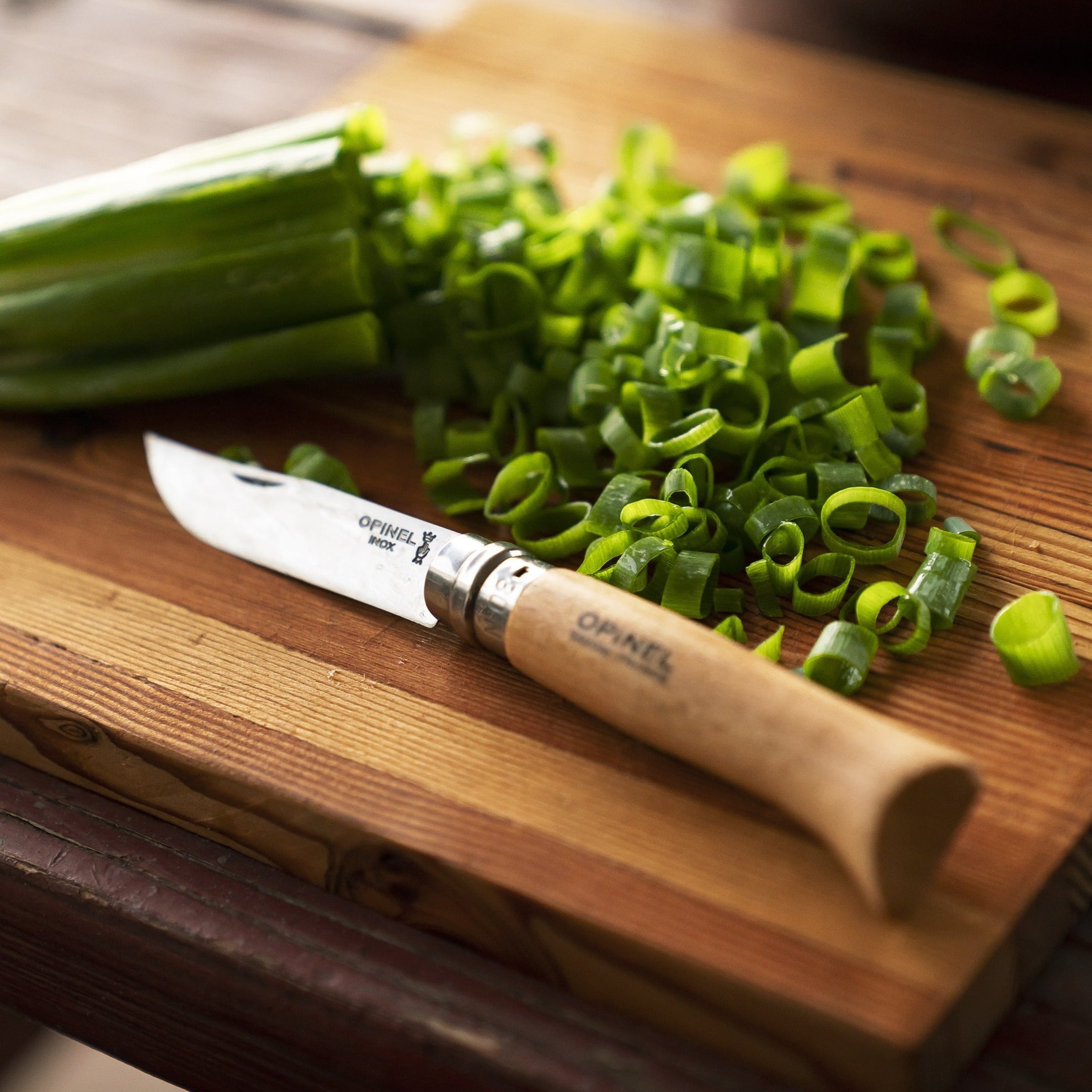 Opinel No.08 Stainless Steel Folding Knife