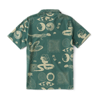 Men's Roark Bless Up Trail Slate Green Button Down SS