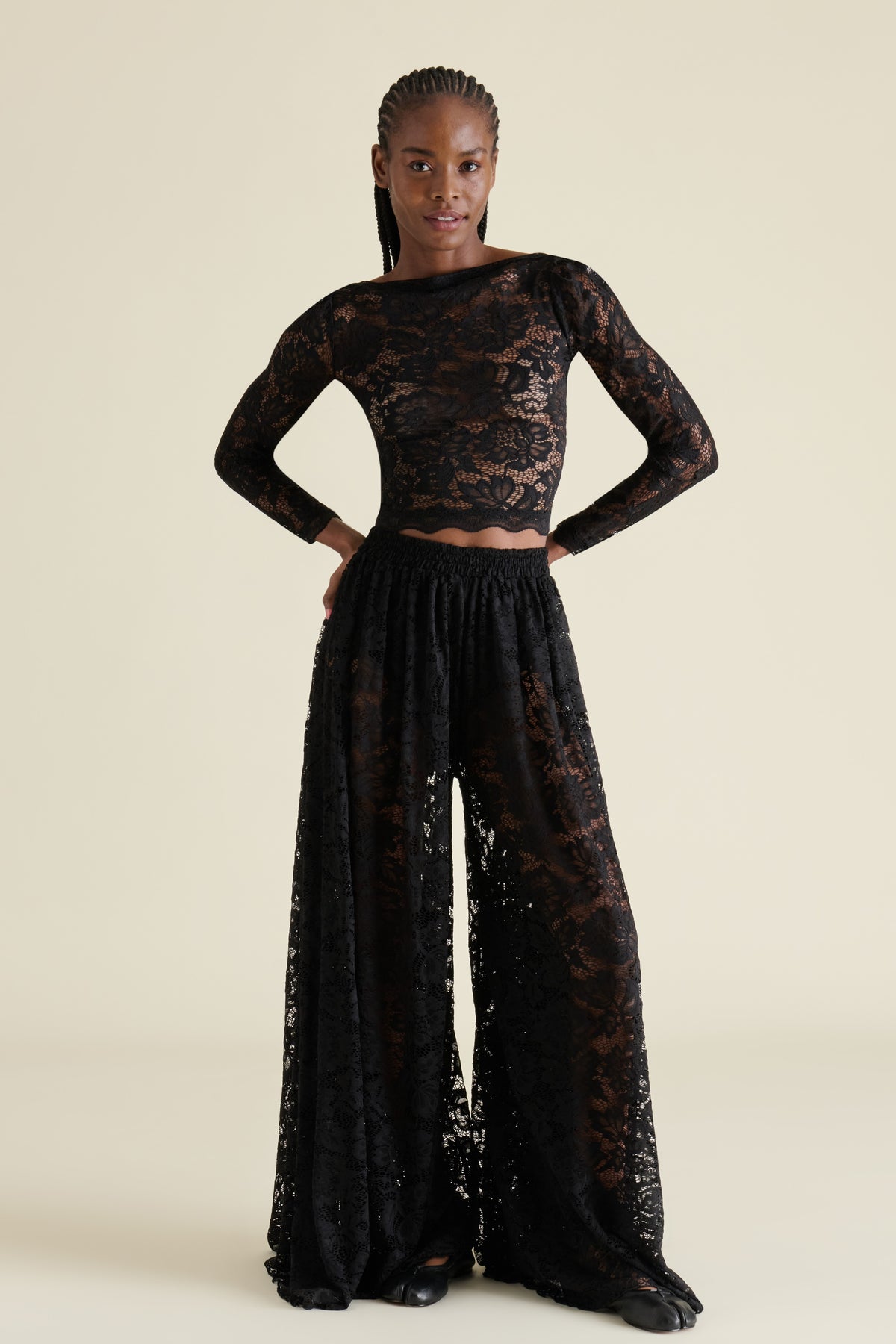 Women's Alicea Knit Top - Black