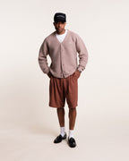 Men's Scholls Cardigan Sweater - Khaki