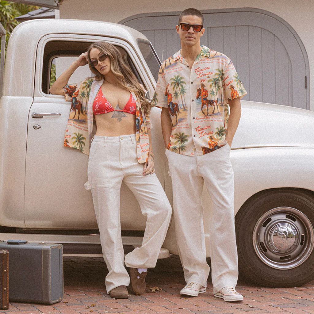 Beach Ranch Crop Buttonup