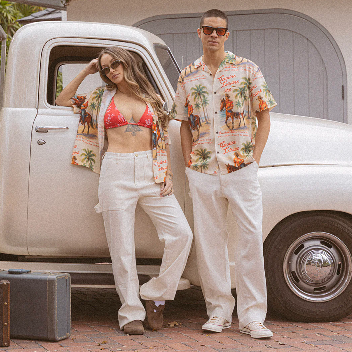 Beach Ranch Crop Buttonup