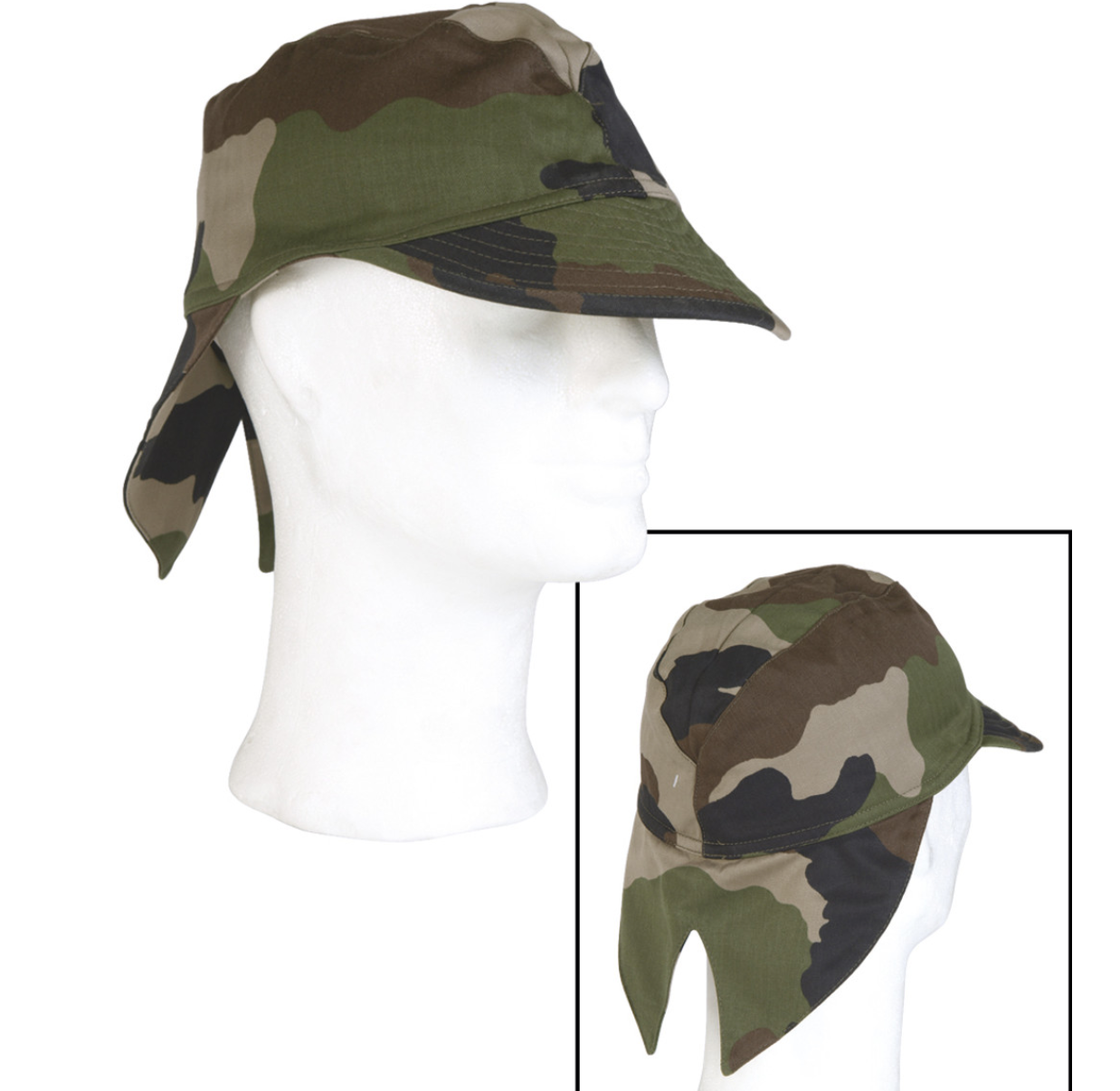 French CCE Camo Field Cap- SURPLUS