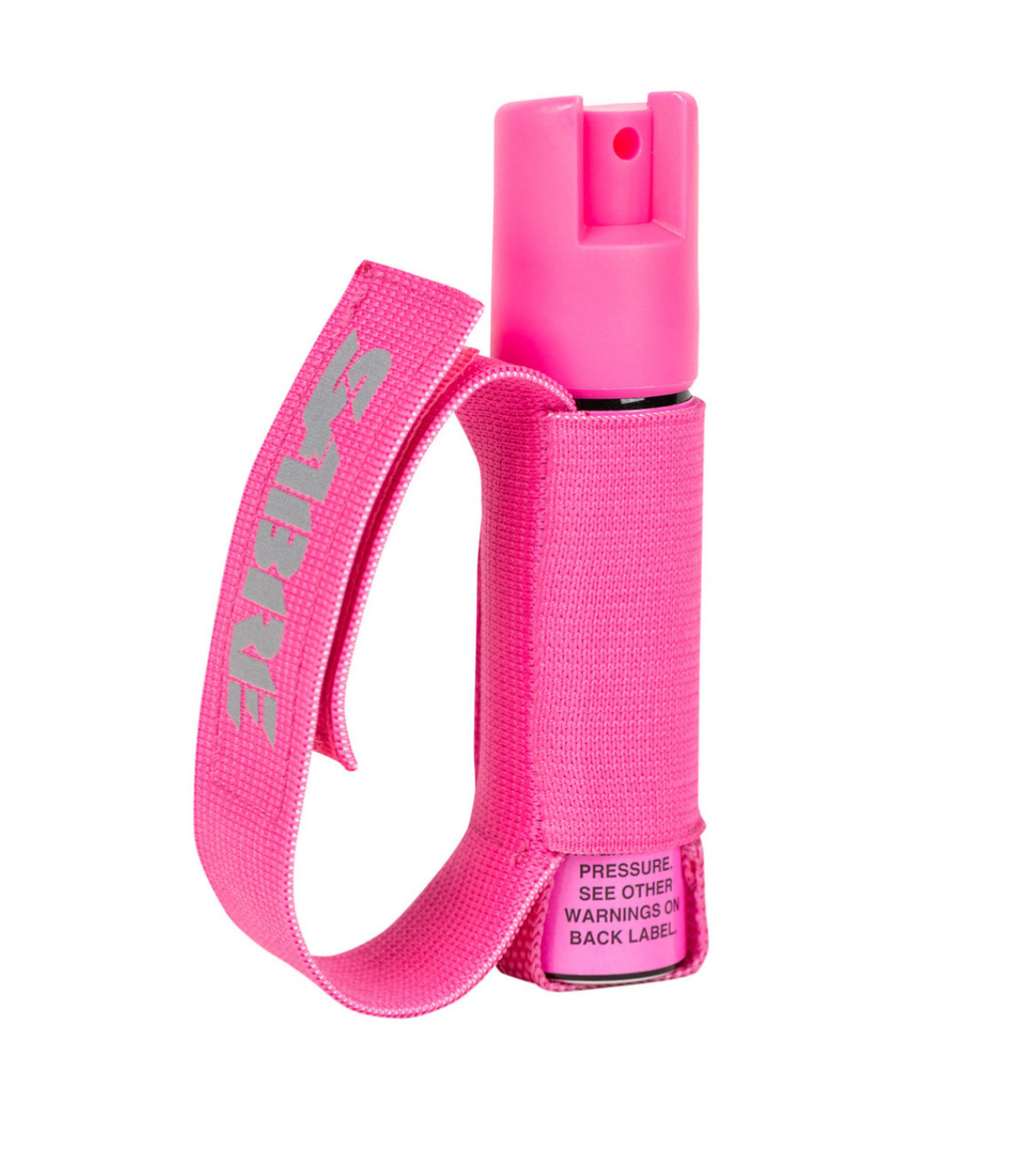 Sabre Runner Pepper Gel With Adjustable Reflective Hand Strap - Pink