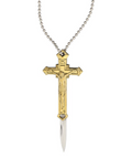 Brass Cross Knife