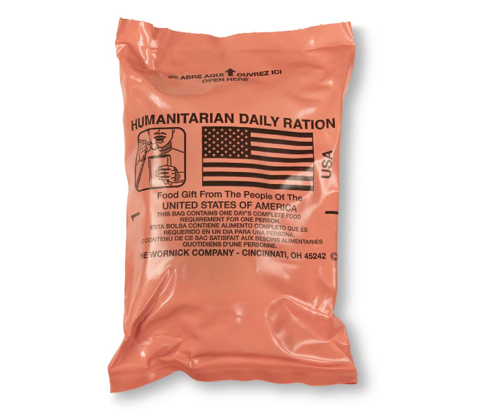 HDR (Humanitarian Daily Ration) MRE Individual Pack
